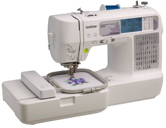 Brother™ SE40 Computerized Sewing Embroidery Machine Magnificent Brother Se400 Computerized Sewing And Embroidery Machine Brother™ SE40 Computerized Sewing Embroidery Machine Magnificent Brother Se400 Computerized Sewing And Embroidery Machine